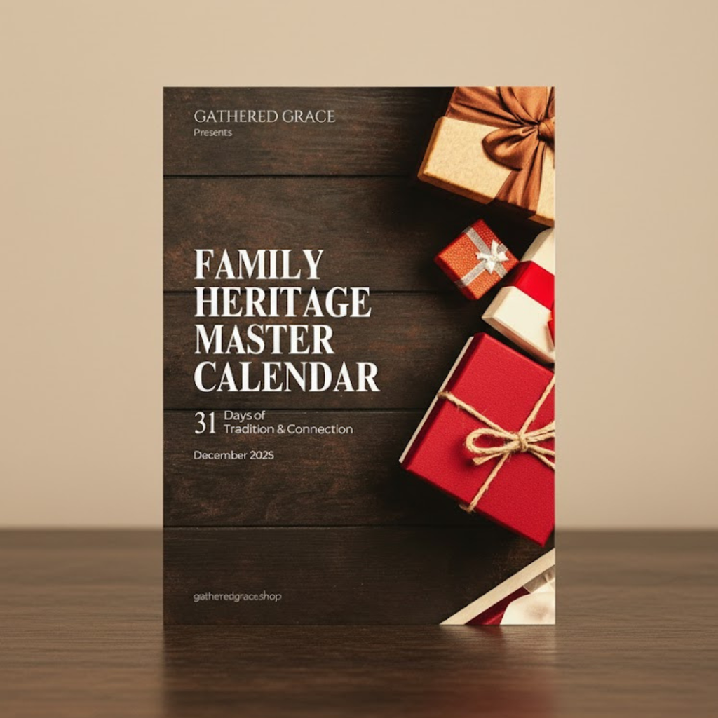 Christmas Traditions Bundle: Advent Calendar, Recipes & Family Activity Cards